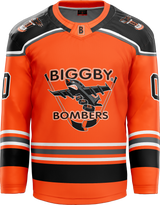 Biggby Bombers Tier 3 Girls Youth Player Sublimated Jersey