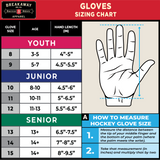 Charlotte Rush CCM 85C Custom Gloves Youth