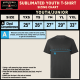 MD Jr Black Bears Youth Sublimated Long Sleeve Tee