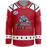 NJ Titans 2013 Goalie Jersey - Red - Kit
