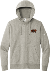 Orange County West Nike Club Fleece Sleeve Swoosh Full-Zip Hoodie