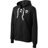 GAP Hockey Lace Up Pullover Hooded Sweatshirt