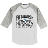 Pittsburgh Huskies Youth Colorblock Raglan Jersey