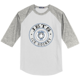 NJ Jets Youth Colorblock Raglan Jersey