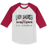 SOMD Lady Sabres Youth Colorblock Raglan Jersey
