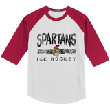 Seacoast Spartans (Ice Hockey) Youth Colorblock Raglan Jersey