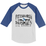 Pittsburgh Huskies Youth Colorblock Raglan Jersey